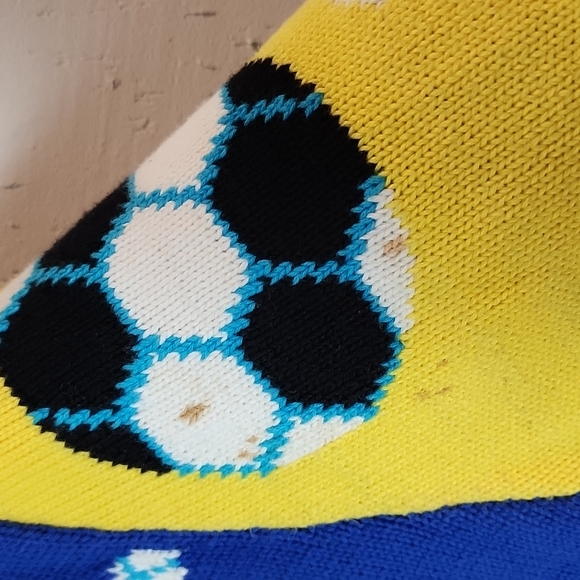 Jack B Quick Vintage sports sweater cardigan, sz L - Picture 2 of 12